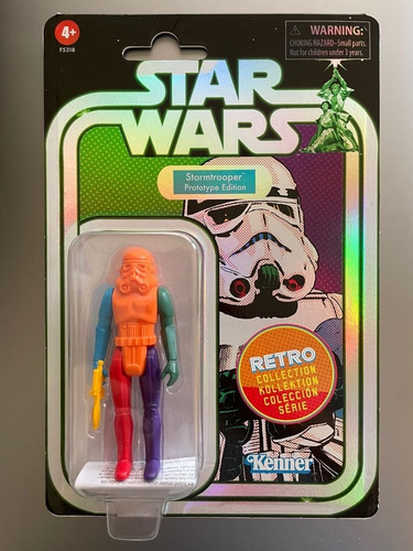 Star Wars Retro - Figura De Stormtrooper Prototipo.c-9