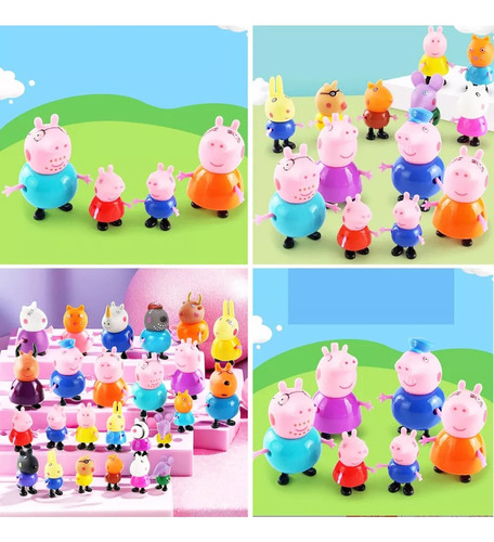 Qu Pepa Pig Family And Friends 25 Unidades Colección Pepa