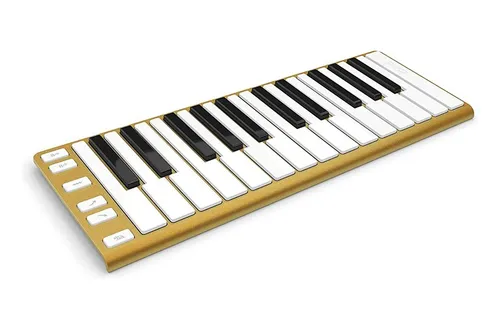 Controlador Midi Cme Xkey Teclado 25 Notas Sensitivas Gold