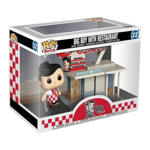 Big Boy Con Restaurante Funko Pop Town Big Boy Burgers