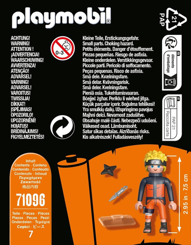 Playmobil Naruto Senin Kakuzu Sazuke Minato Asuma Yamato Pai 7 Naruto