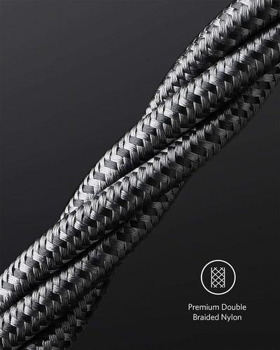 Cable Usb C Anker De 100 W (10 Pies, Paquete De 2), Nuevo Us
