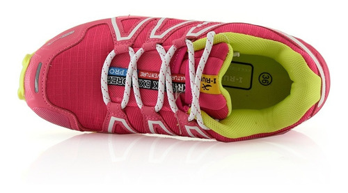 Zapatillas Mujer Deportivas Trekking I-run 3468fj Luminares