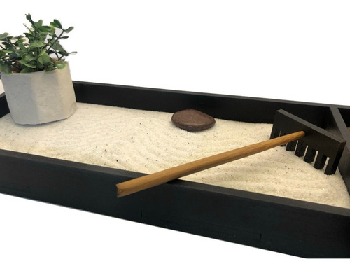 Jardin Zen De Escritorio, Cascada De Humo-regalo Original !