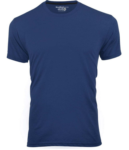 Camiseta Masculina Básica Algodão Premium Modelo Exclusivo