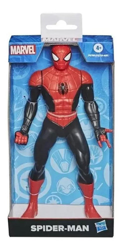 Figura Olympus Marvel 24 Cm Spiderman Rojo Y Negro Hasbro