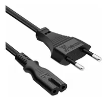 Comprar Cable De Poder Tipo 8 1.8mts Cargador Notebook Consolas