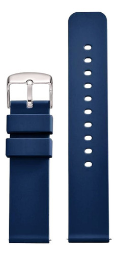 Pulseira Para Relógio De Pulso Genérica Compatível Com Tommy Hilfiger Azul-escuro X 210mm Comprimento