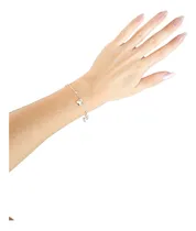 Comprar Pulsera Corazones Deslizables Plata 925 