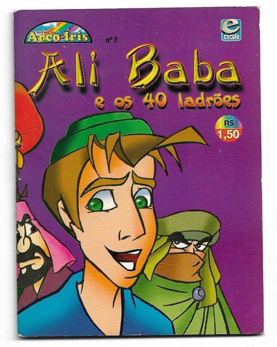 Ali Baba E Os 40 Ladrões Coleção Arco-iris Infantil Cx3 (Usado)