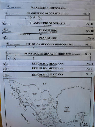 Monografías, Mapas, Esquemas Kit Especial