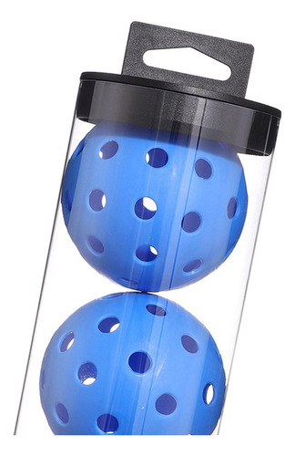 Pelota De Pickleball Portátil De 40 Agujeros, Azul