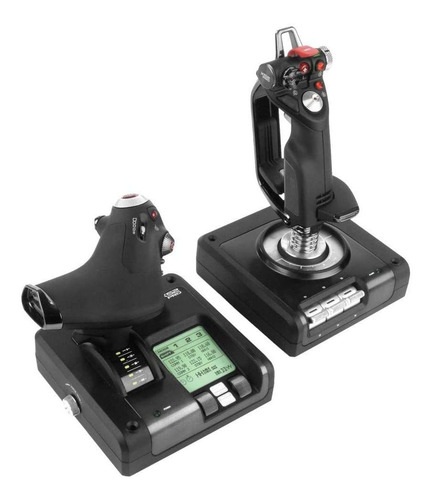 Sistema De Control Logitech X52 Pro Para Simulador De Vuelo