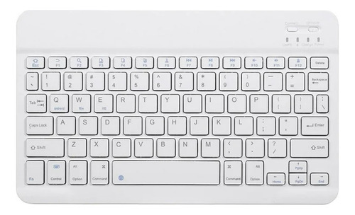 Teclado Y Mouse Inalámbrico Fx Tec-fx556 Bluetooth Portátil Blanco Blanco