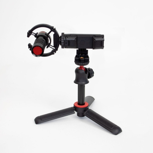 Kit Armer Microfone Camshot Pro + Tripé Act-3