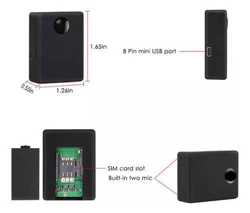 Dispositivos De Escuta E Monitoramento Automático Microf