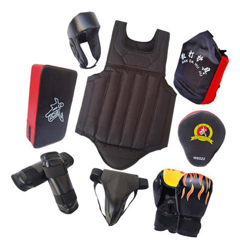 8x Equipo De Protección De Taekwondo Protección Completa L
