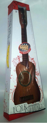 Guitarra Criolla 66 Cm 6 Cuerdas Simil Madera Plastico Edu