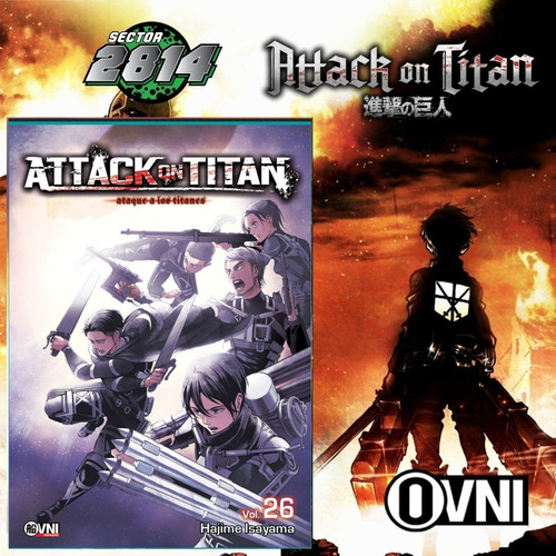 Attack On Titan Vol. 26-ovni