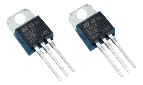 Bta24-600b Triac Bta24 600v 24a Pack De 2