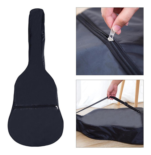 Funda Para Guitarra, Cómoda, Suave, Resistente Al Agua, 41
