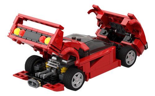Bloque De Construcción Ferrari F40 Coches Juguetes 300 Pzs