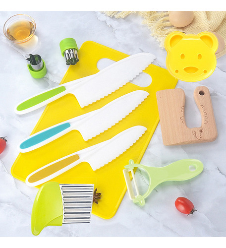 W 18 Utensilios De Cocina Montessori Para Niños Pequeños