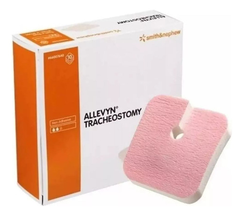 Curativo Para Traqueostomia Allevyn 9cmx9cm Kit Com 5 Unid