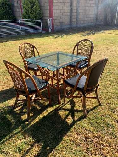 Mesas De Bambu Para Restaurante,bar,cafeteria!!!!! (Usado)