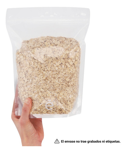Bolsa Stand Up Pouch 800gr Con Zipper Transparente 400pzs