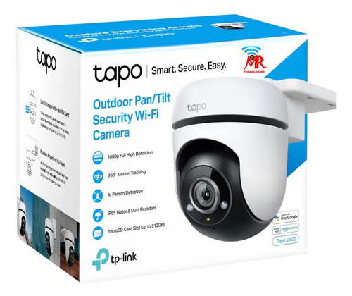 Tapo C500 Nueva Camara Para Exteriores 360º Full Hd