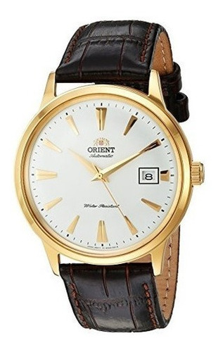 Orient Mens 2nd Gen Bambino Ver Reloj De Vestir De Acero Y A