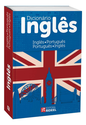 Dicionário Inglês E Português - Português E Inglês - Edição Revista E Atualizada - Editora Rideel