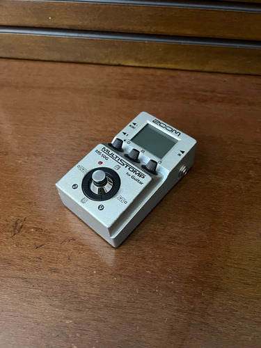 Pedal De Efeito Zoom Multistomp Ms-50g Prateado