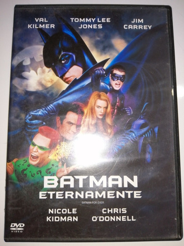 Batman Eternamente Dvd Val Kilmer 