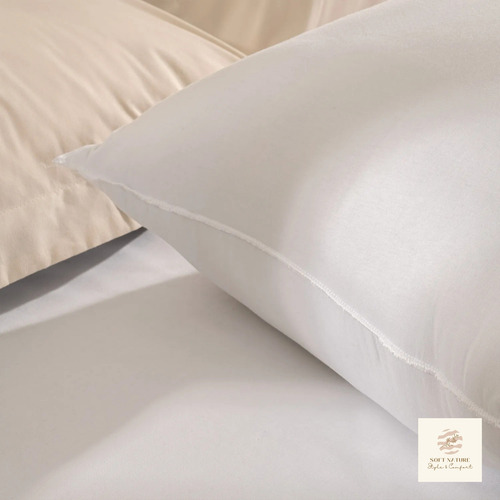 Almohada 2 Pack King Size Microfibra Firme Soft Nature