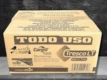 Imagen 2 de 2 de Manteca Vegetal Tresco Lt 10 Kg Uso Industrial Bajo En Trans