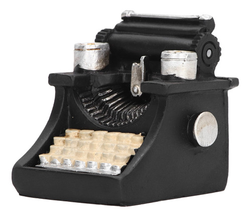 Miniatura De Accesorios Para Máquinas De Escribir Dollhouse,