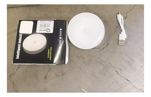 Lámpara Luz Led Sensor De Movimiento Recargable Cálida Fría