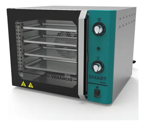 comprar Forno Smart Venâncio Turbo Convector Azul 4 Estei. Inox 220v