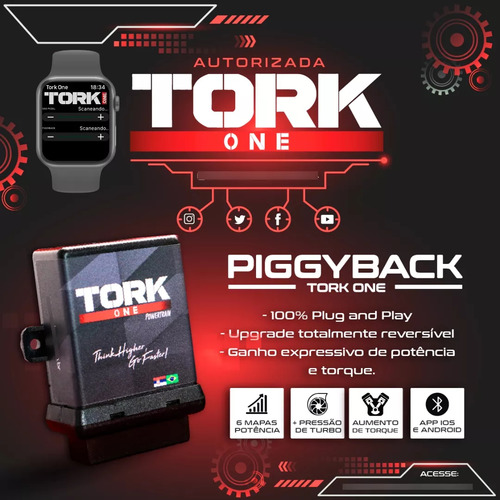 Piggyback Chip Potencia Bmw 320i F30 N20 Tork One