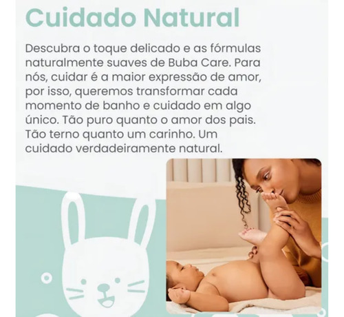 Kit Shampoo, Condicionador E Sabonete Liq 250ml - Buba Care