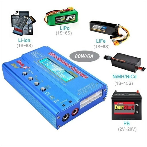 Imagen 4 de 7 de Cargador Balanceador Inteligente Programable Imax B6, 12v