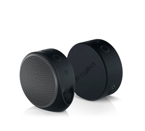 Logitech X100 Bocina Portatil Recargable Con Bluetooth, Negr