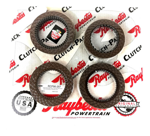 Juego Pastas Raybestos Transmision Kr40080a B36a P36a B97a