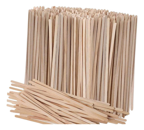 . 500 Uds. Agitadores De Bebidas Palitos De Madera Para