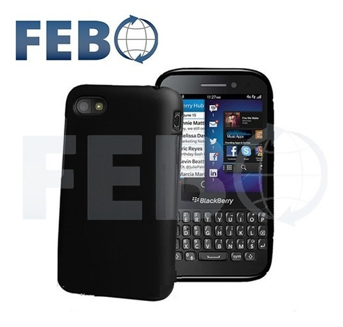 Protector Premium Funda De Silicona Para Blackberry Q5