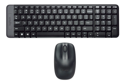 Kit De Teclado Y Mouse Inalámbrico Logitech Mk220 Español 