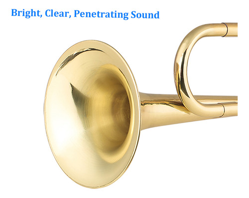 Y Corneta De Latón C Bugle Call Trompeta De Caballería