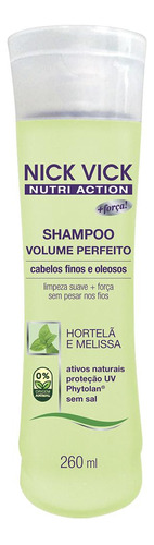 Shampoo Nick Vick Nutri Volume Perfeito 260ml